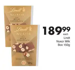 Save Hyper Lindt Nuxor Milk Chocolate offer