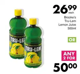 Save Hyper Brooke's Tru-Lem Lemon Juice offer