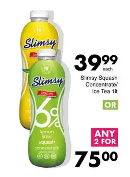 Save Hyper Slimsy Squash Concentrate/ Ice Tea offer