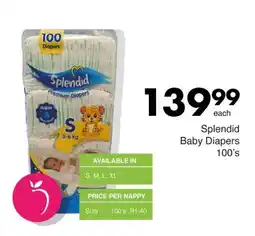 Save Hyper Splendid Baby Diapers offer