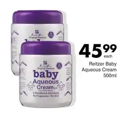 Save Hyper Reitzer Baby Aqueous Cream offer