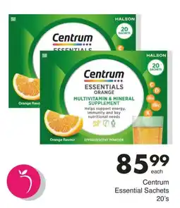 Save Hyper Centrum Essential Sachets offer