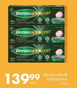 Save Hyper Berocca Boost Effervescent offer