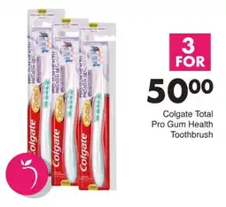 Save Hyper Colgate Total Pro Gum Health Toothbrush offer