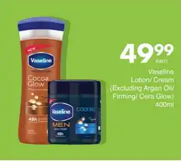 Save Hyper Vaseline Cocoa Glow Lotion/ Cream offer