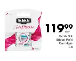 Save Hyper Schick Silk Effects Refill Cartridges offer