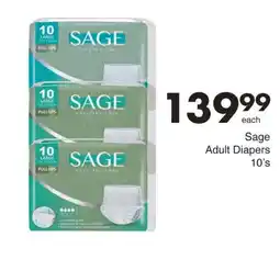Save Hyper Sage Adult Diapers 10's offer