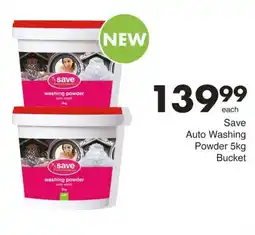 Save Hyper Save Auto Washing Powder 5kg Bucket offer