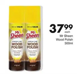 Save Hyper Mr Sheen Wood Polish offer