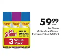 Save Hyper Mr Sheen Multisurface Cleaner Furniture Polish offer