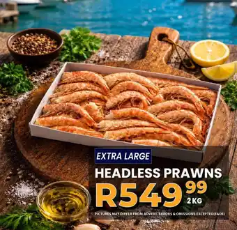 Take 'n Pay Headless Prawns offer