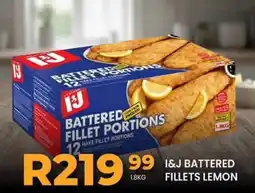 Take 'n Pay I&J Battered Fillet Portions offer