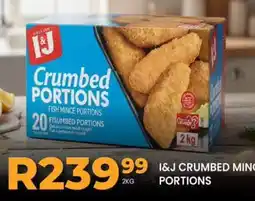 Take 'n Pay I&J Crumbed Mince Portions offer
