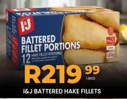 Take 'n Pay I&J Battered Hake Fillets offer