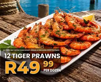 Take 'n Pay 12 Tiger Prawns offer