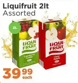 Check Star Liquifruit 2Lt Assorted offer