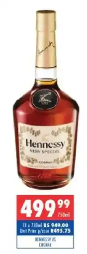 Ultra Liquors Hennessy VS Cognac offer