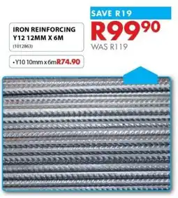 Chamberlain IRON REINFORCING Y12 offer