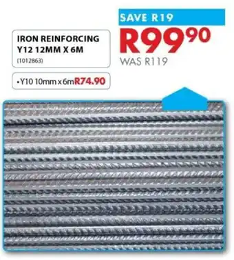 IRON REINFORCING Y12