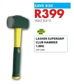 Chamberlain Lasher SuperGrip Club Hammer offer