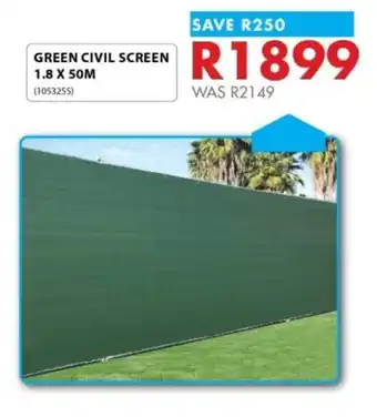 GREEN CIVIL SCREEN