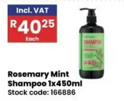 Africa Cash and Carry Rosemary Mint Shampoo offer
