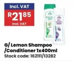 Africa Cash and Carry Lemon Shampoo / Conditioner offer