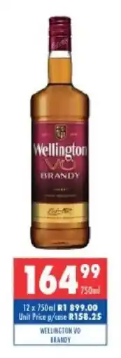 Ultra Liquors Wellington VO Brandy offer