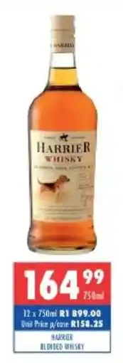 Ultra Liquors Harrier Blended Whisky offer