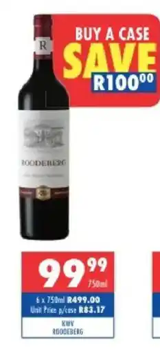 Ultra Liquors Roodenberg offer