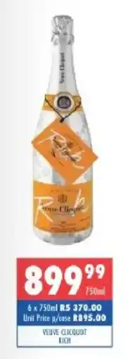 Ultra Liquors Veuve Clicquot Rich offer