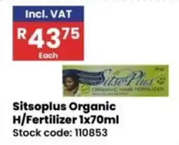 Africa Cash and Carry Sitsoplus Organic H/Fertilizer offer
