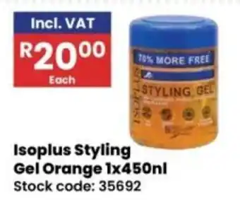 Africa Cash and Carry Isoplus Styling Gel Orange offer