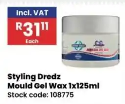 Africa Cash and Carry Styling Dredz Mould Gel Wax offer