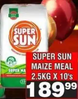 Advance Cash n Carry SUPER SUN MAIZE MEAL offer