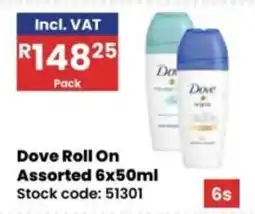 Africa Cash and Carry Dove Roll On Assorted offer