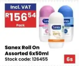 Africa Cash and Carry Sanex Roll On Assorted offer