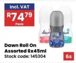 Africa Cash and Carry Dawn Roll On Assorted offer