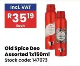 Africa Cash and Carry Old Spice Deo Assorted offer