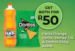 Agrimark Fanta Orange, Sprite, Stoney & Doritos offer