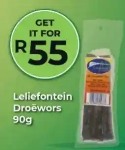 Agrimark Leliefontein Droëwors offer