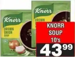 Advance Cash n Carry Knorr Brown Onion Soup offer