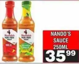 Advance Cash n Carry Nando's Sauce offer