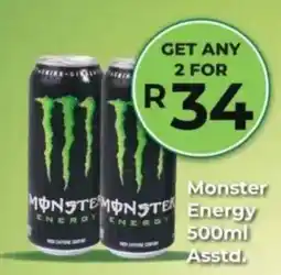 Agrimark Monster Energy 500ml Assorted offer