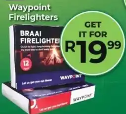 Agrimark Waypoint Firelighters offer