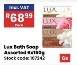 Africa Cash and Carry Lux Bath Soap Assorted offer