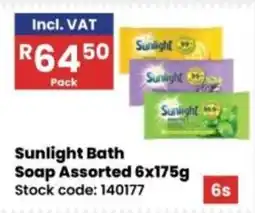 Africa Cash and Carry Sunlight Bath Soap Assorted offer