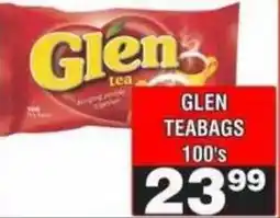 Advance Cash n Carry Glen Teabags offer