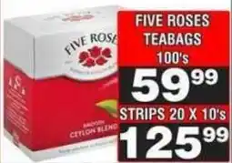 Advance Cash n Carry FIVE ROSES TEABAGS offer