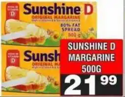 Advance Cash n Carry Sunshine D Margarine offer